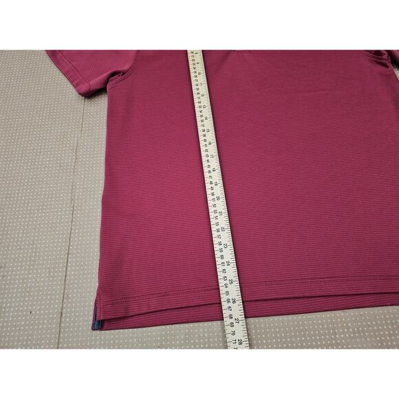 Under Armor Polo Shirt Size Medium Short Sleeve Golf Button Up - Picture 9 of 10